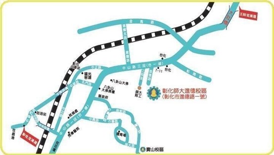中區位置圖